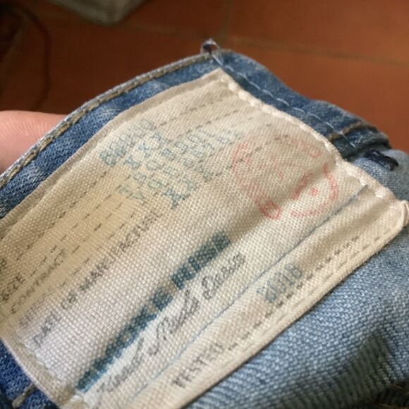 Smoke rise denim co moto jeans size 32 x 32 button and zipper needs work - Picture 6 of 6